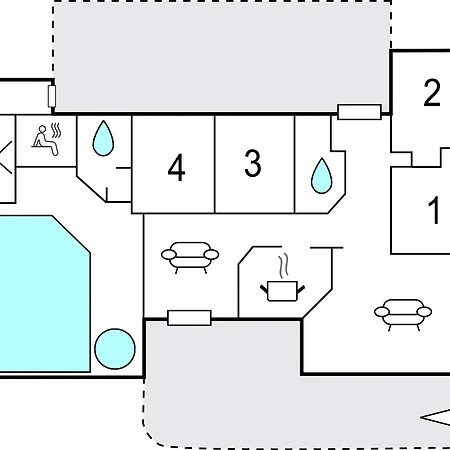 Mosevravej Oksbol Ii בית נופש *